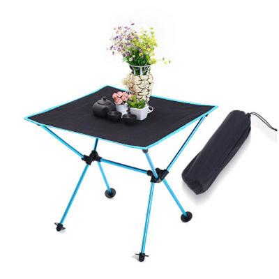 Outdoor Lightweight Aluminum Folding Table Portable Camping Barbecue Desk