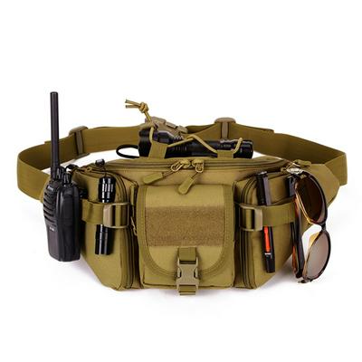 Portable Tactical Waist Pack Bag for Daily Life Fishing Cycling Camping Hiking Traveling Hunting