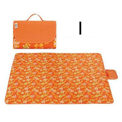 195*200cm with Stitching and Handle Folding Moisture-Proof Waterproof Outdoor Beach Picnic Camping Multiplayer Sleeping Camping Pad Mat Blanket