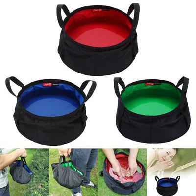 Foldable 8.5L Portable Collapsible Outdoor Hiking Washing Camping Folding Picnic Basin Bucket Safety & Survival