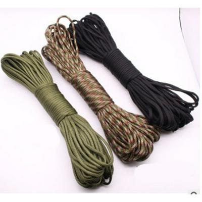 Seven-core Polyester Umbrella Rope 100m 4MM Outdoor Woven Bracelet Special Rope Parachute Cord Lanyard Camping Tent Rope 