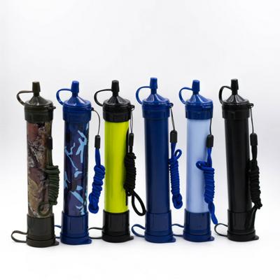 Wild Drink Portable Filter Straw Outdoor Drinking Tool Supplies Wild Water Filter Water Purifier Survival Camping Hiking Equipment Military Mini 