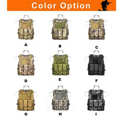 Camouflage Tactical Vest Multipurpose CS Field Training Vest
