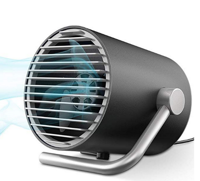  Mini USB Fan Bucket Model Desk Portable Cute Summer Library Cooling Mute Fan 