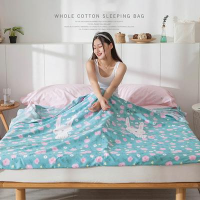 Cotton Sleeping Bag Printing Portable Travel Hotel Dirty-resistant Envelope Bag