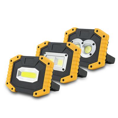 COB Work Light LED Portable Lantern Waterproof 3-Mode Emergency Portable Spotlight Rechargeable Floodlight for Camping Light