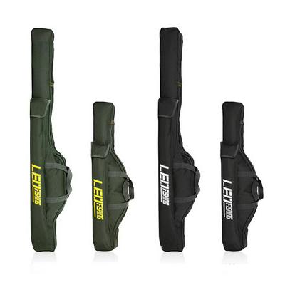 LEO 100cm / 150cm Folding Fishing Rod Protector Carrier Canvas Storage Bag Cover Case Fishing Tackle