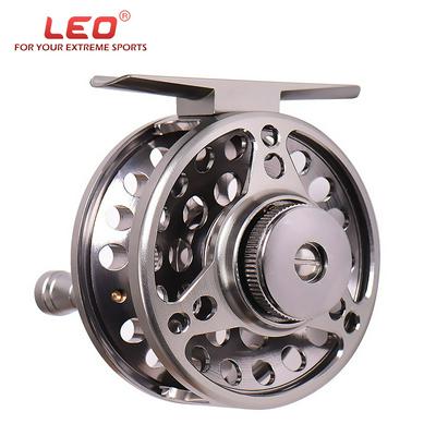 LEO BLA Series Fly Fishing Reel Diameter 60mm Aluminium CNC Body Left and Right Hand Profession Strong Sturdy 3 Ball Bearings Fly Fishing Wheel