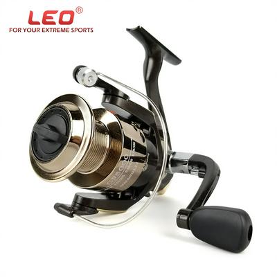 LEO 1000-5000 Series Large Drag Fishing Reel Spinning Left and Right Hand 5.2:1 Fishing Wheel For Lure Casting Rock Fishing Reel