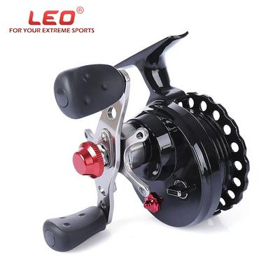 LEO DWS60 Fly Fishing Reel 4+1BB 2.6:1 Gear Ratio 65MM Fly Fishing Reel Spinning With High Foot Left / Right Hand Raft Fishing Reel Wheels