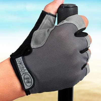 Cycling Gloves Gel-padded Shockproof Gloves Anti-slip Half Finger Sports Gloves for Outdoor Activities