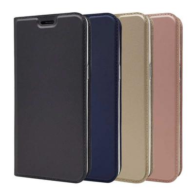 Voltage Magnetic Attraction Solid Color Side Flip Shockproof PU Leather + Transparent TPU with Card Slot and Stand Protective Case for Samsung Galaxy S8 / G9500