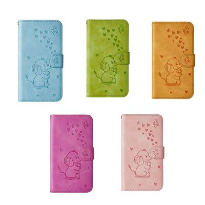 Wallet Phone Case for iPhone 11(6.1), Dumbo Pattern Leather Phone Cover With Card Slots