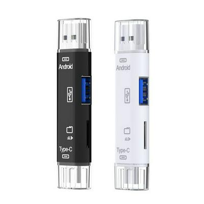 Type C Micro USB TF Kaartlezer USB 2.0 OTG Adapter voor MACBOOK Voor Samsung Galaxy S5 S6 S7 Rand s8 S9 Plus Huawei voor Xiaomi