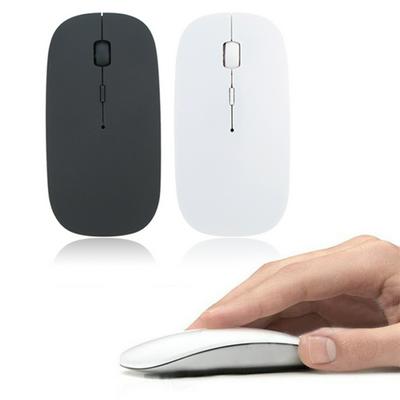 1600 DPI USB Optical Silent Mute Laptop Wireless Mouse 2.4G Receiver Super Slim Mouse 