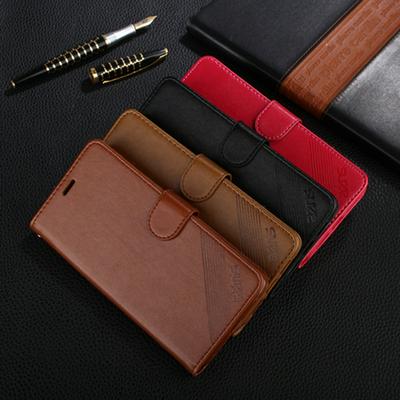 Business Solid Color PU Leather + Soft TPU with Card Slots and Stand Wallet Protective Cover Case for Huawei P20 Pro 