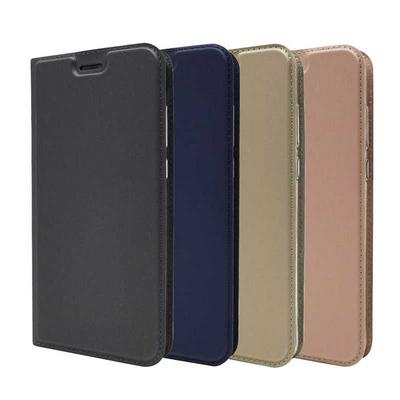 Voltage Magnetic Attraction Solid Color Side Flip Shockproof PU Leather + Transparent TPU with Card Slot and Stand Protective Case for Huawei P20 Pro