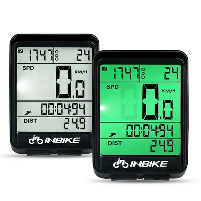 Waterproof Bicycle Computer Wireless MTB Bike Cycling Mileage Rainproof Stopwatch Speedometer Watch LED Speed Rate Meter