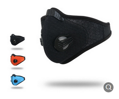 XINTOWN Motorcycle Bicycle Anti-pollution Filter Face Mask Dustproof PM2.5 Activated Anti Dust Mask Filter Motorcycle Ski Half Face Mask