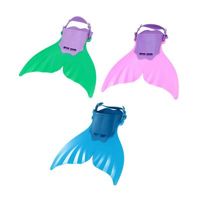 Leuke Kid Zwemmen Fin Kinderen Monofin Mermaid Flippers Duiken Scuba Zwemmen Vin Voet Flippers Monofin Water Sport Training Schoenen