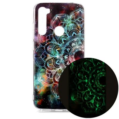 Luminous Colored Painting Shockproof Anti-Scratch Soft TPU Back Cover Case for Xiaomi Redmi Note 8 