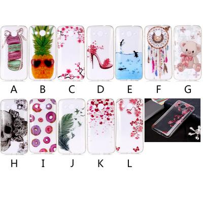 Colored Painting High Transparent Soft TPU Back Cover Case for Huawei Y3 (2018) 