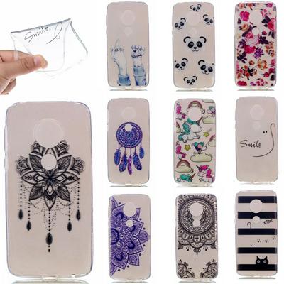 Transparent Soft TPU Phone Case Protective Shell for Motorola Moto G7 Power 
