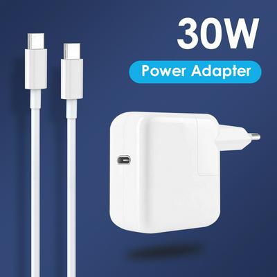 30W USB C PD  Laptop Charger Power Adapter with Type C Charging Cable for MacBook 12 New Air 13 inch 2018 2020 US UK EU