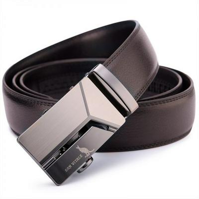 Men's Genuine Leather Belt Men Luxury Strap Male Waistband Fashion Vintage Buckle Belt for Jeans