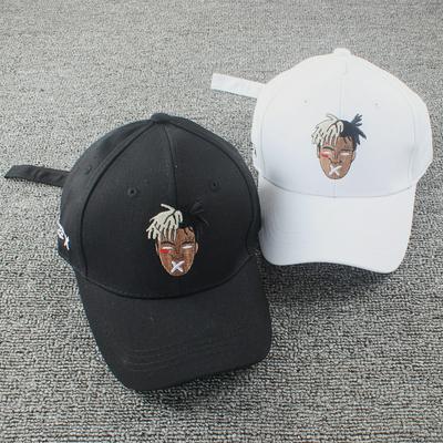 Embroidered Cartoon Men Pattern Snap-Back Adjustable Hip Hop Baseball Sports Cap for Men Women 
