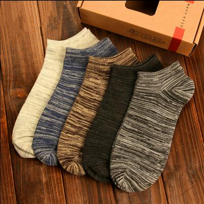 Women Men Socks Boat Low Cut Summer Solid Color Short Ankle Socks