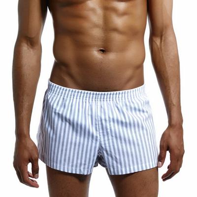 Stripe Pattern Casual Large Pure Cotton Trousers Men's Pajamas Sleepwear Homewear Pajama Loungewear Underwear for Man