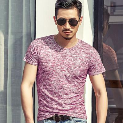 Men's T-shirt Cotton Round Neck Short Sleeve Casual T-shirt Men's T-shirt Wild Match 