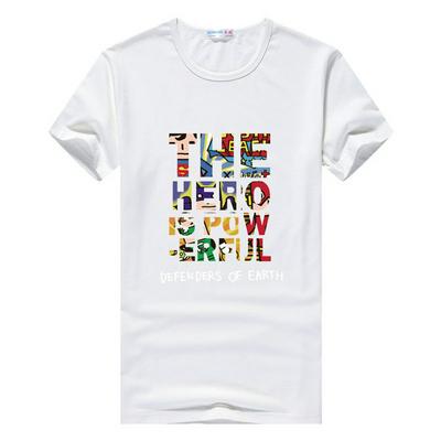 Men's Short Sleeve T-shirt Regular-fit Printed Tee - Pattern B