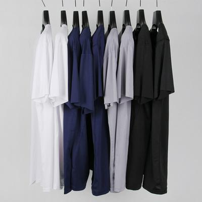 Men's Quick Dry Sports T-shirt Plain Breathable Ice Silk Top