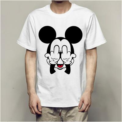 Men's Printed Short-sleeved Top Breathable T-shirt 