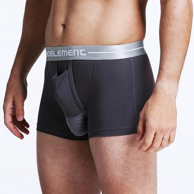 L-4XL Men's Modal Soft Scrotum Care Capsule Function Youth Health Erection Separation Boxers Underwear Shorts 