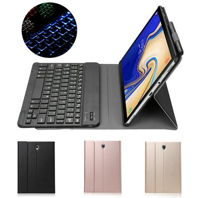 Case for Samsung Galaxy Tab A 10.5 (2018) T590 T595 Generic Version Bluetooth Keyboard Case Cover with 7Color Backlight
