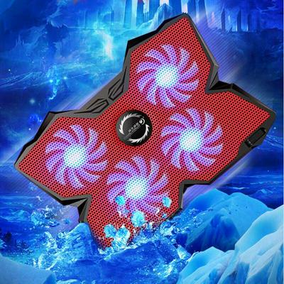 12"13"14"15"17"Laptop Holder Ice Magic 2 Cooler 4 Fans LED USB 2.0 Laptop Cooling Pad 