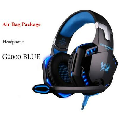 G2000 Gaming Headsets Large Earphones with Light Mic Stereo Earphone Deep Bass  