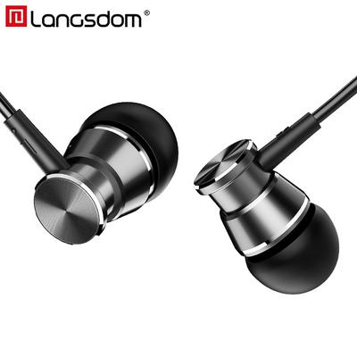 Langsdom M305 Metal Earphone In-ear Headphones with Mic Sports Bass Earbuds Headset for xiaomi iPhone auriculares fone de ouvido