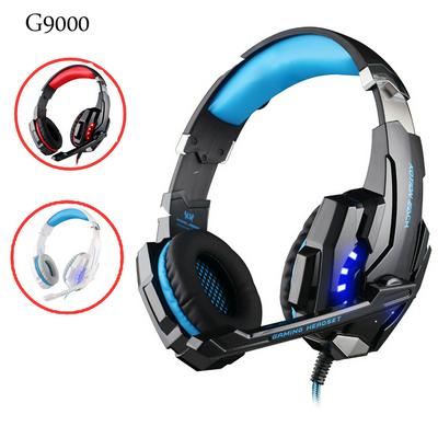 G9000 Gaming PC Computer Headsets with Light Mic Stereo New x-BOX Earphone Deep Bass Earphones Gamer Laptop PS4 