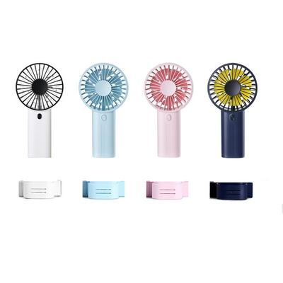 F02 2000mh Portable USB Mini Handheld Fan Mobile Phone Holder Stand Bracket Fan  