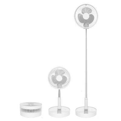 Household Rechargeable Telescopic Folding Ultra-long Endurance Portable USB Charging Table Fan Floor Fan