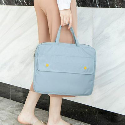 14inch Simple and Fashionable Portable Laptop Bag Large Capacity Waterproof Business Office Document Storage Bag