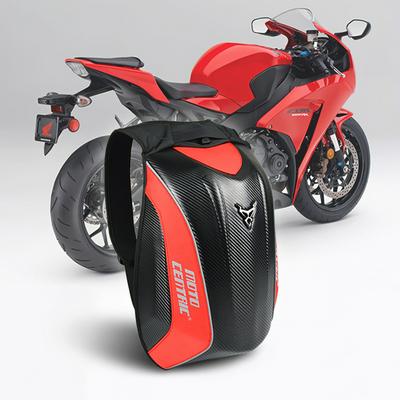 Hard Shell Men's Waterproof Motorcycle Backpack Touring Luggage Bag Bike Bags Moto Magnetic Tank Bag  