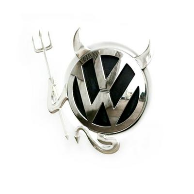 4 Color Devil 3D Car Sticker Car Styling Decal Soft PVC Chromed Emblem Badge Car Sticker Car Logo Sticker Water Resistance