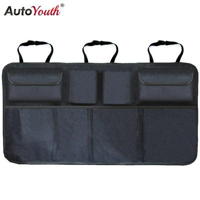 Upgraded Version Universal Creative Adjustable Net High Capacity Multi-Use Oxford Automobile Car Backseat Storage Bag Car Interior Accessories 