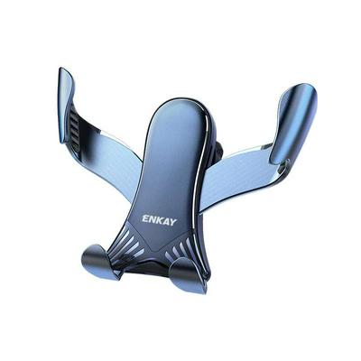ENKAY EENK-CM103 Car Gravity Bracket Car Air Outlet Navigation Universal Mobile Phone Holder-Aluminum Alloy Mini Type