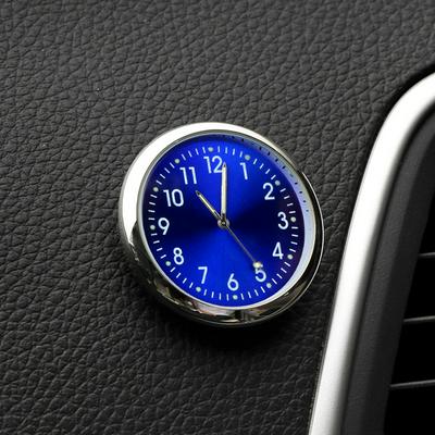 Electronic Meter Car Clock Timepiece Interior Automobiles Sticker Watch